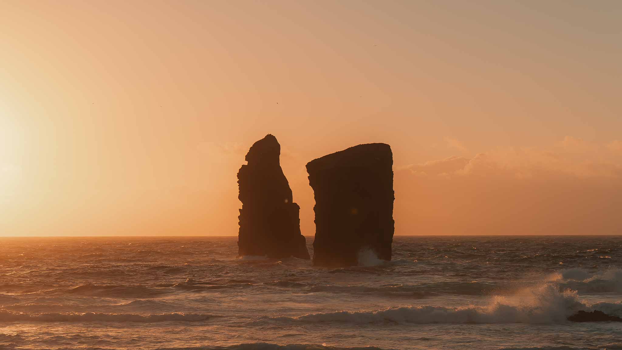 Sunset in Mosteiros